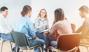 Group counseling and therapy at opiate rehab centers in Houston